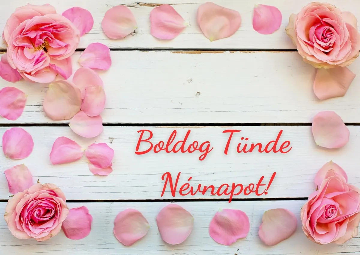 Tünde névnapi képeslap (13. lap)