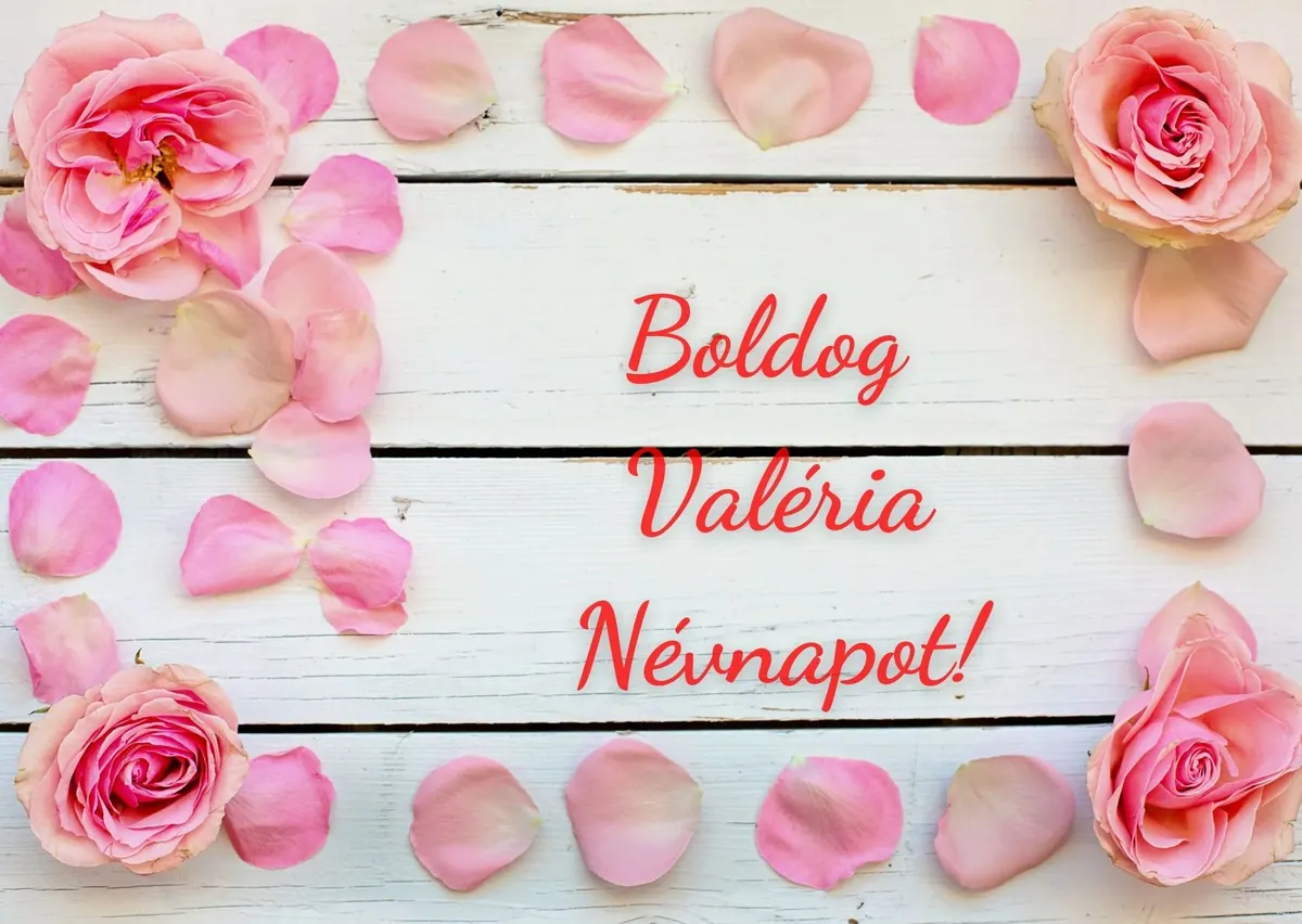 Valéria névnapi képeslap (12. lap)