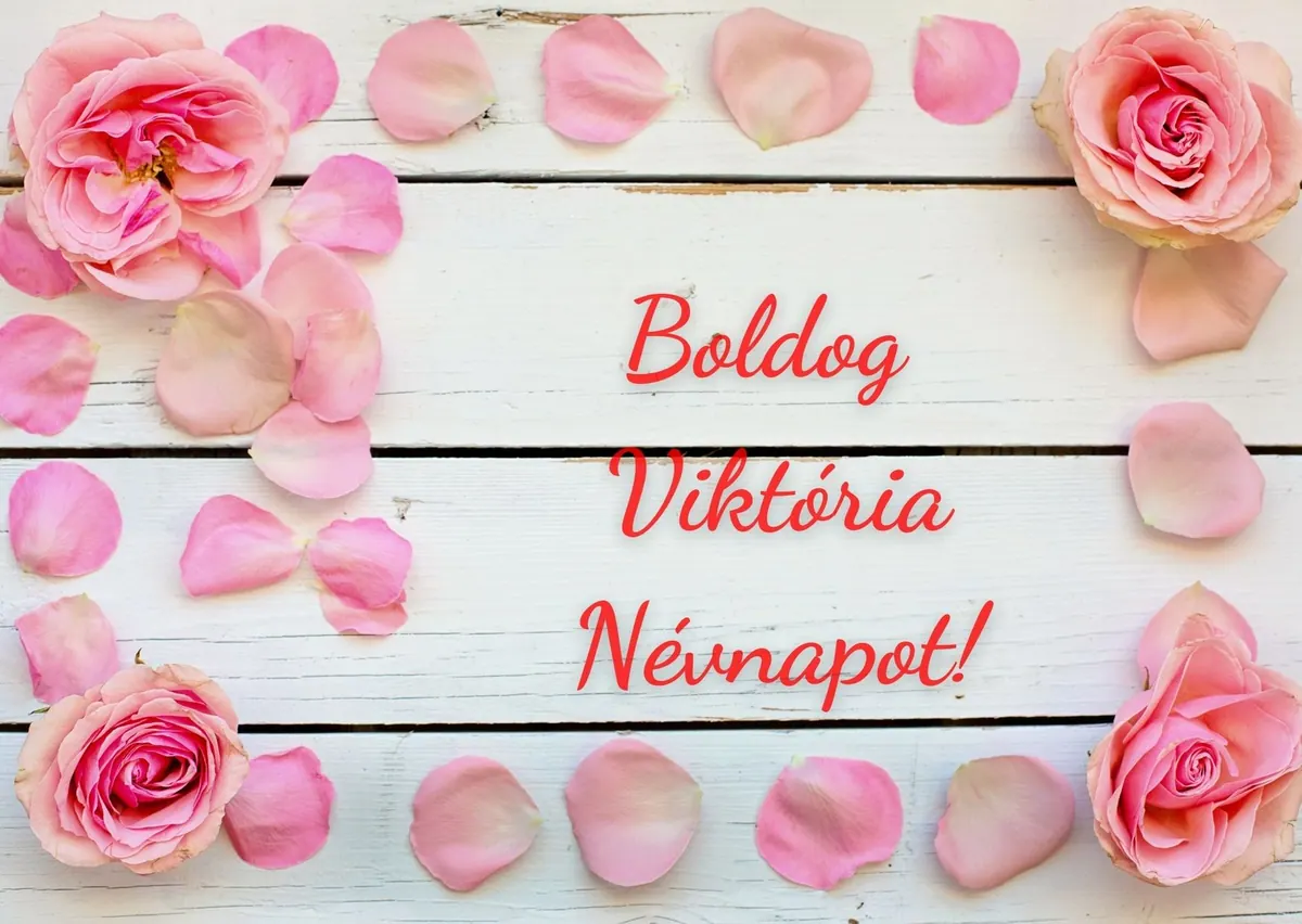Viktória névnapi képeslap (12. lap)