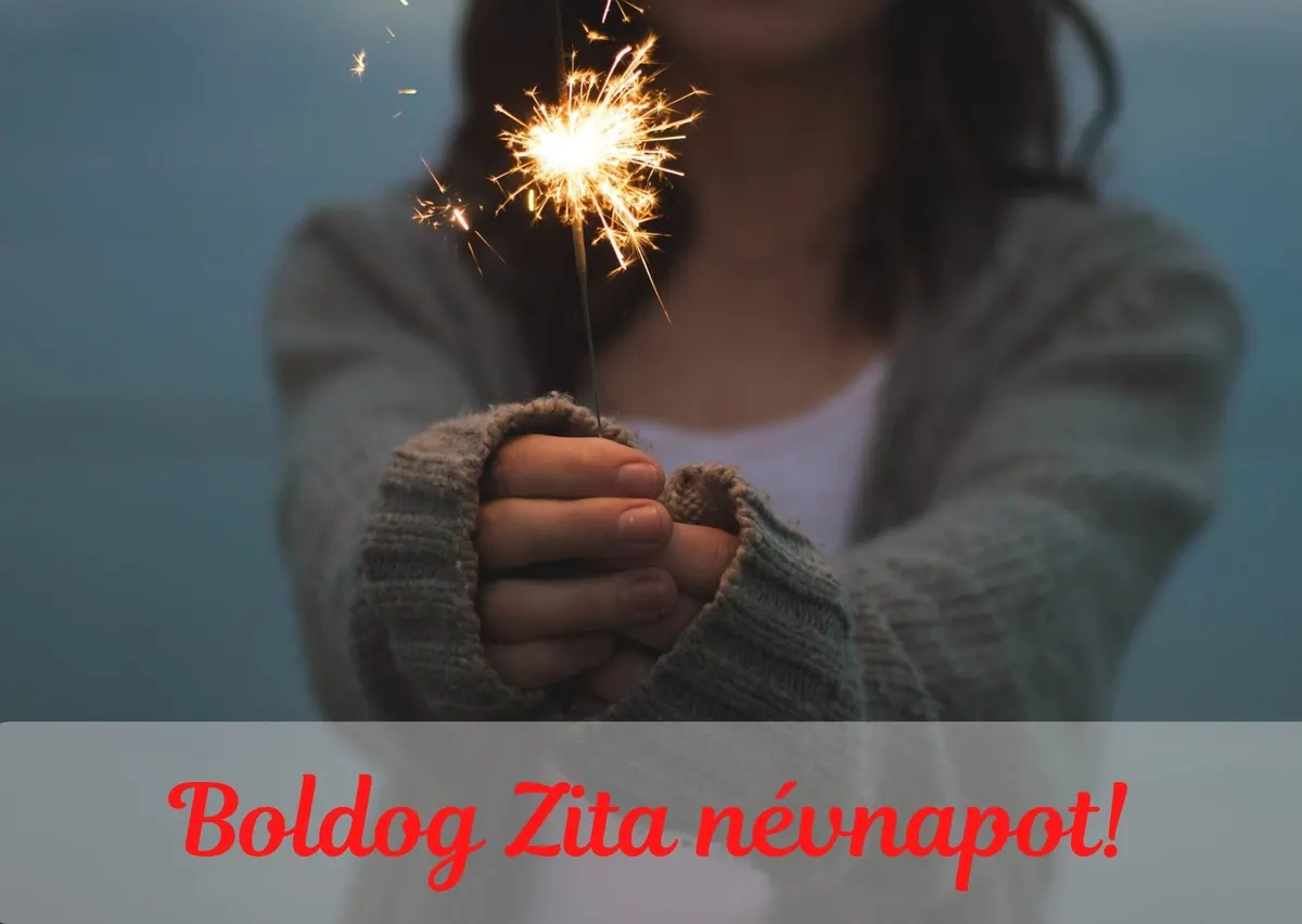 Zita névnapi képeslap (7. lap)