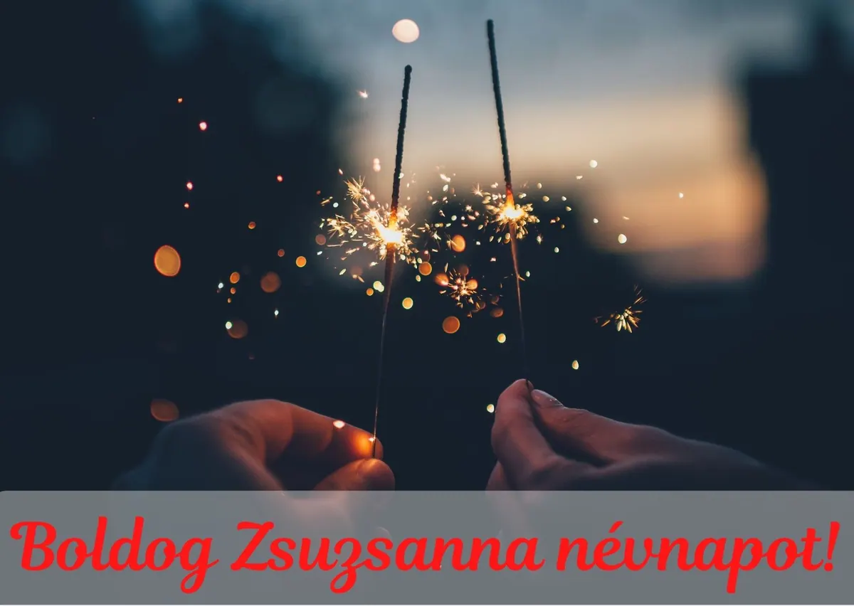 Zsuzsanna névnapi képeslap (9. lap)