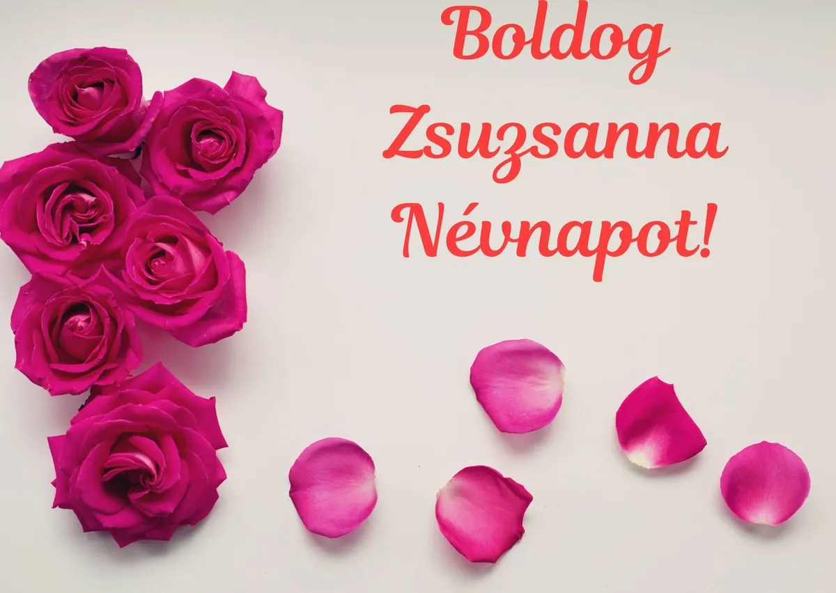 Zsuzsanna névnapi képeslap (15. lap)