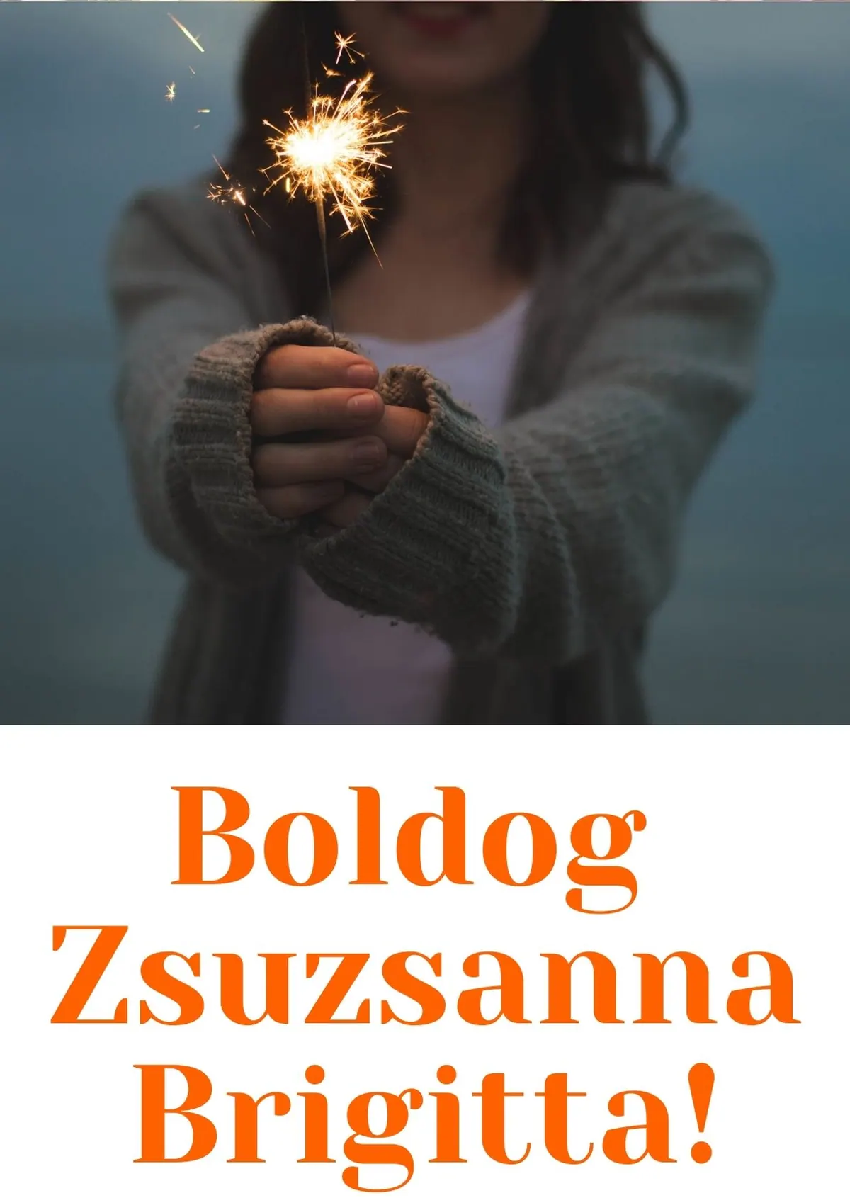 Zsuzsanna névnapi képeslap (17. lap)