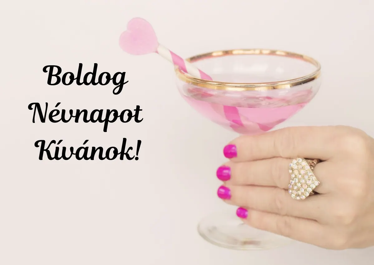 Névnapi képeslap nőknek (1. lap)