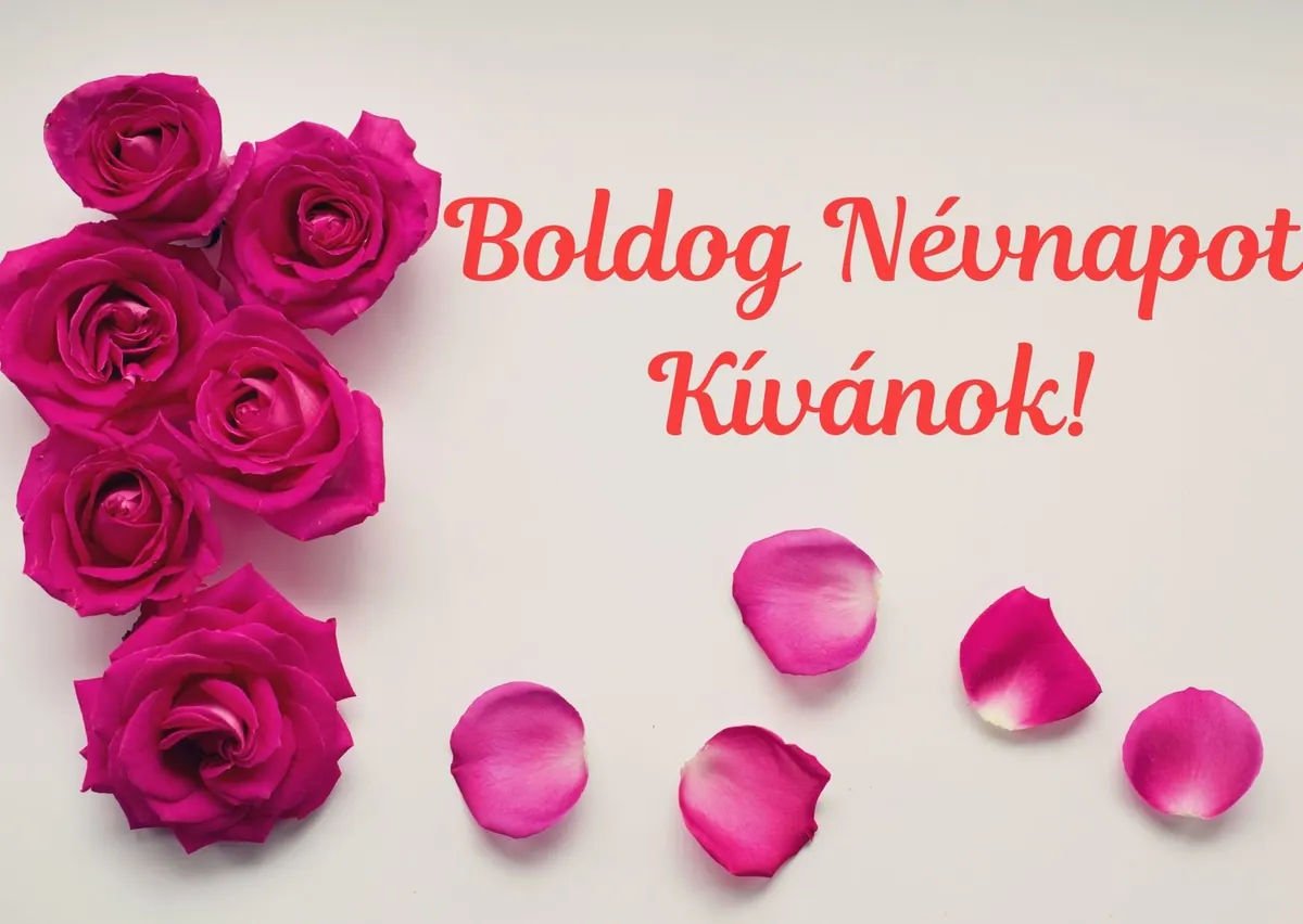 Névnapi képeslap nőknek (7. lap)