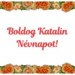 Katalin névnapra képeslap