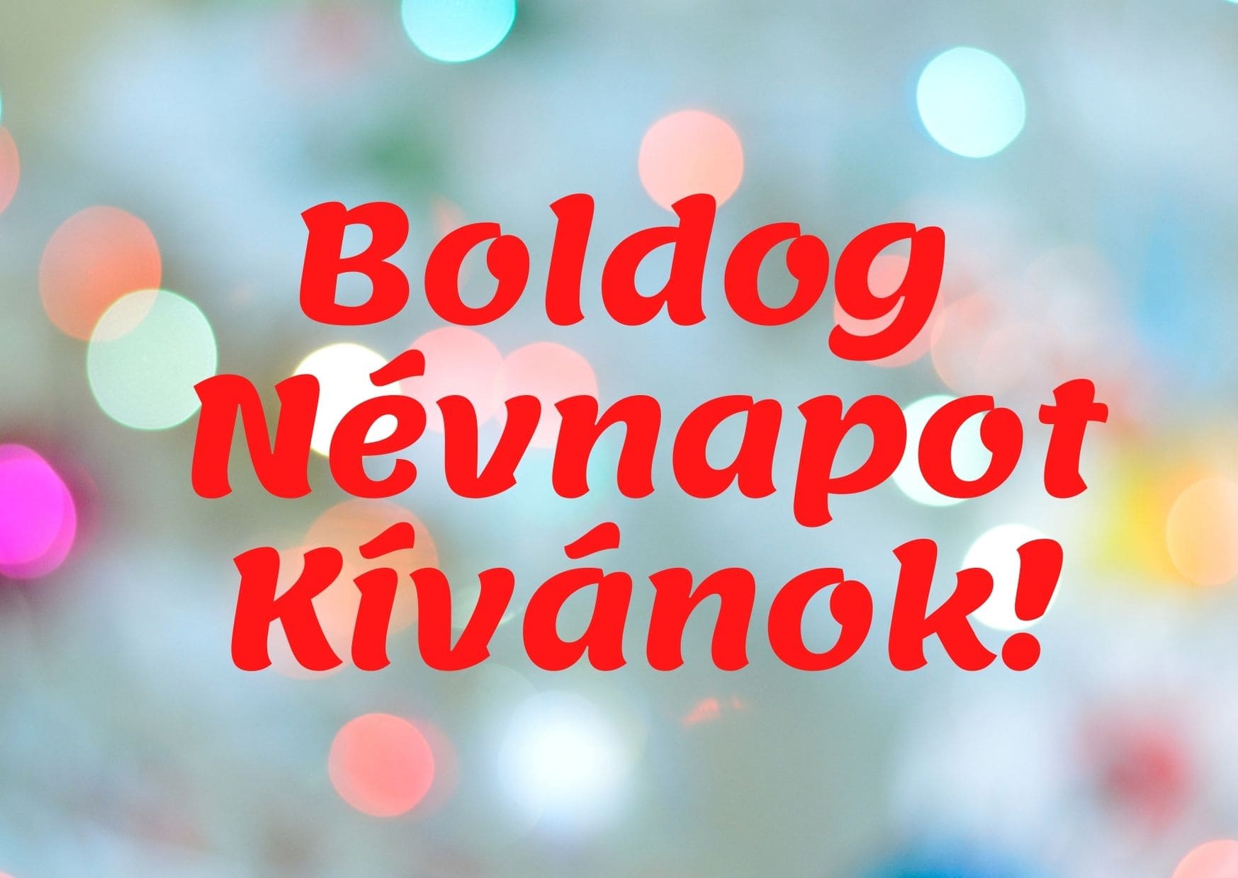 Névnapi képeslap küldés