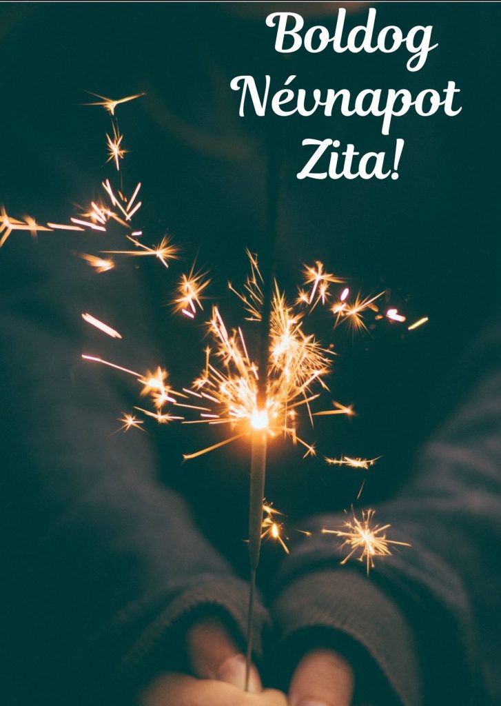 Zita névnapi képeslap