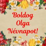Olga névnapi képeslap