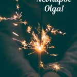 Olga névnapi képeslap