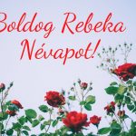 Rebeka névnapi képeslap